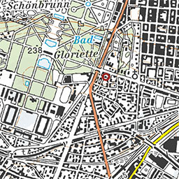 Ausschnitt BEV Karte 1:50000 | Büro Wien