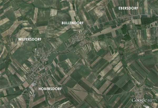 Gemeindegebiet Wilfersdorf